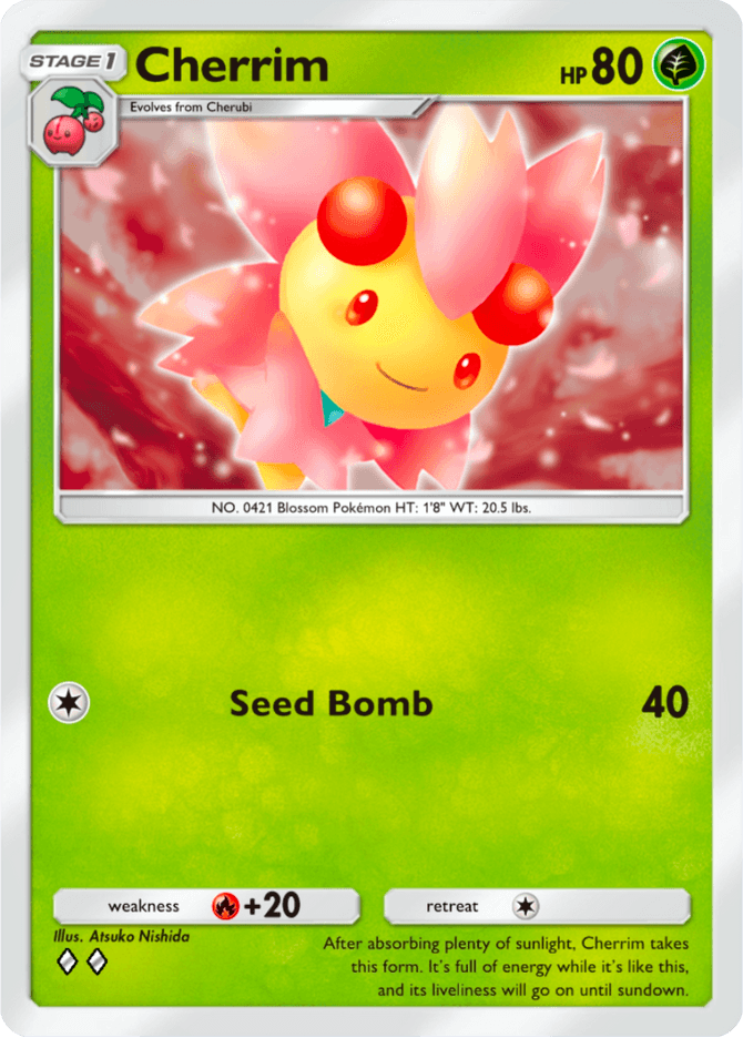 Cherrim - card A4-024 in Pokémon TCG Pocket