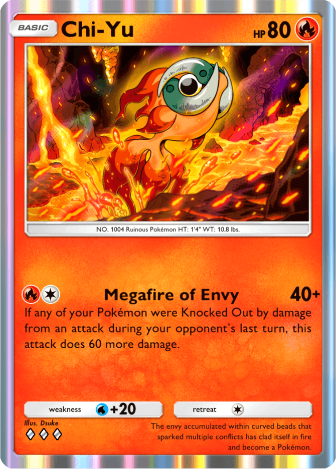 Chi-Yu - card B2a-021 in Pokémon TCG Pocket