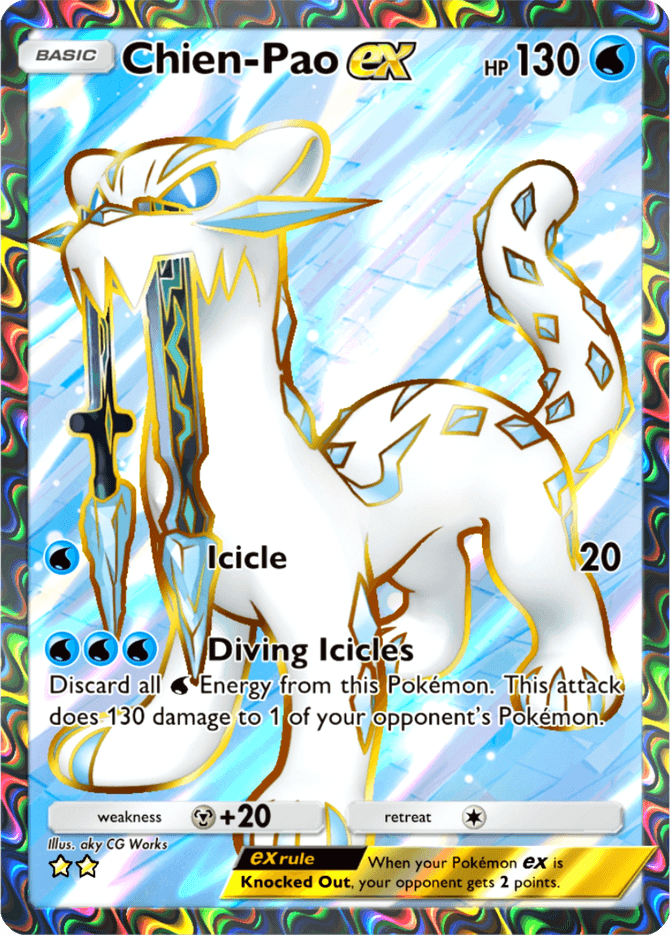 Chien-Pao ex - card B2a-102 in Pokémon TCG Pocket