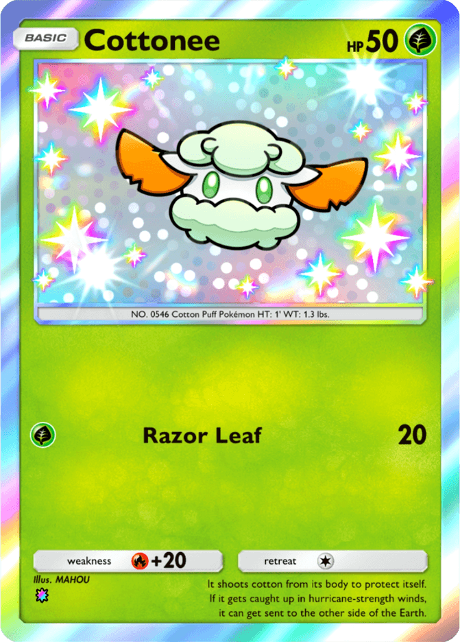 Cottonee - card B3-205 in Pokémon TCG Pocket
