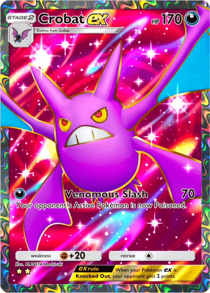 Crobat ex - card A4-192 in Pokémon TCG Pocket