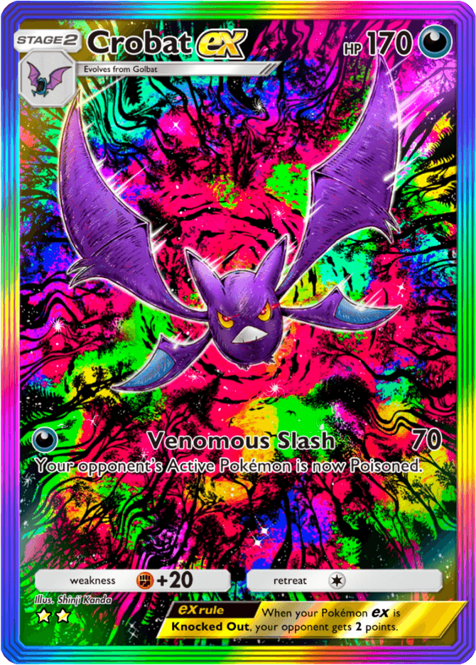 Crobat ex - card A4-207 in Pokémon TCG Pocket