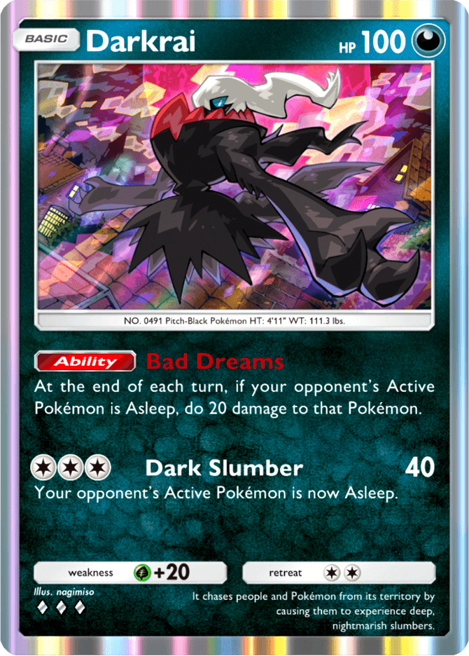 Darkrai - card B2b-040 in Pokémon TCG Pocket