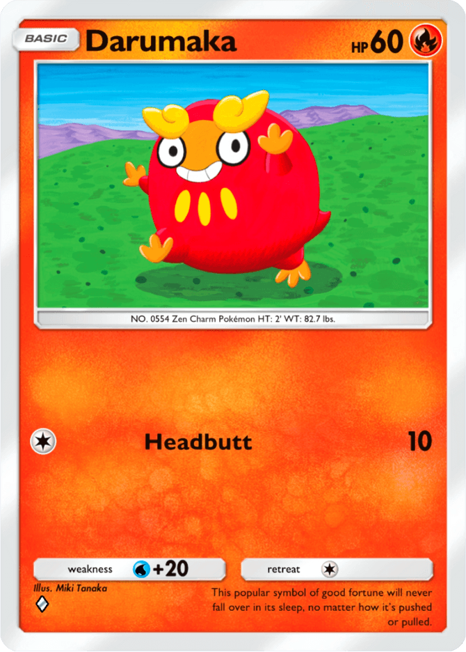 Darumaka - card B3-029 in Pokémon TCG Pocket