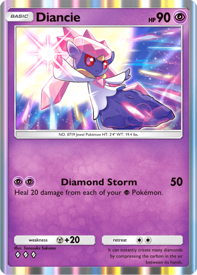 Diancie - card B3-067 in Pokémon TCG Pocket