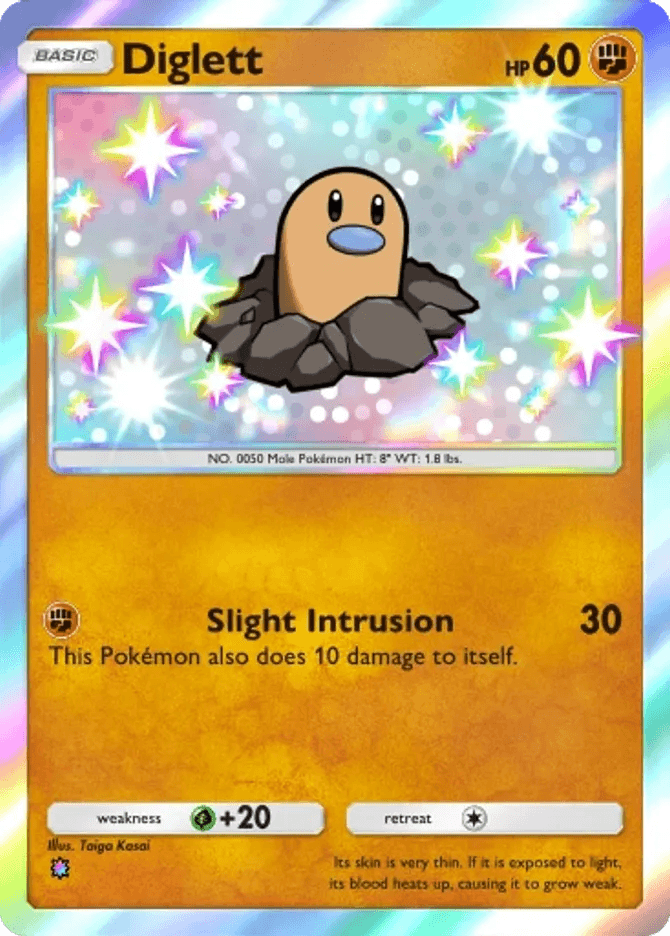 Diglett - card B3a-098 in Pokémon TCG Pocket