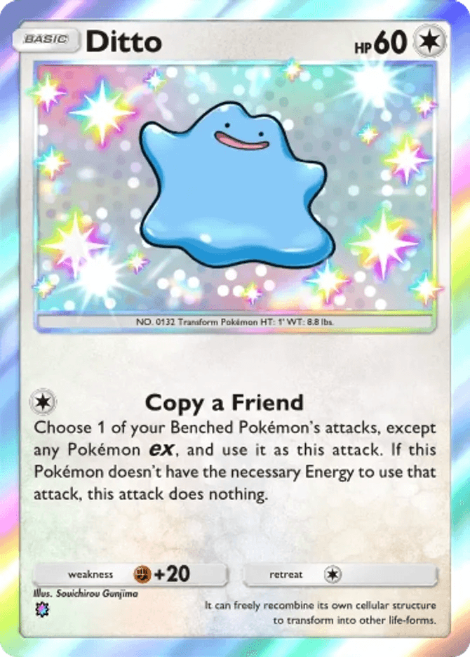 Ditto - card B3b-099 in Pokémon TCG Pocket