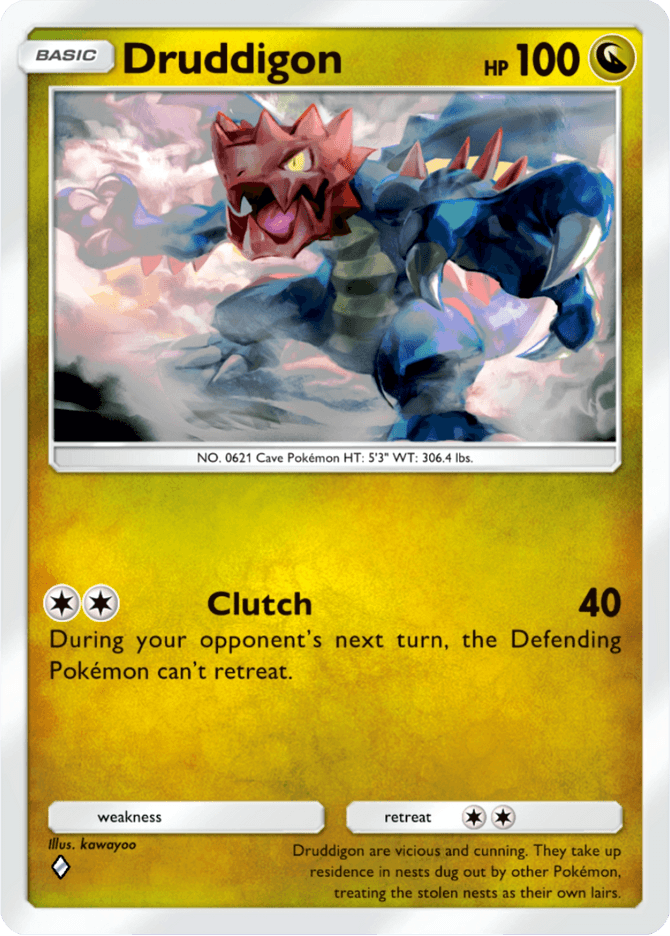 Druddigon - card B2b-057 in Pokémon TCG Pocket