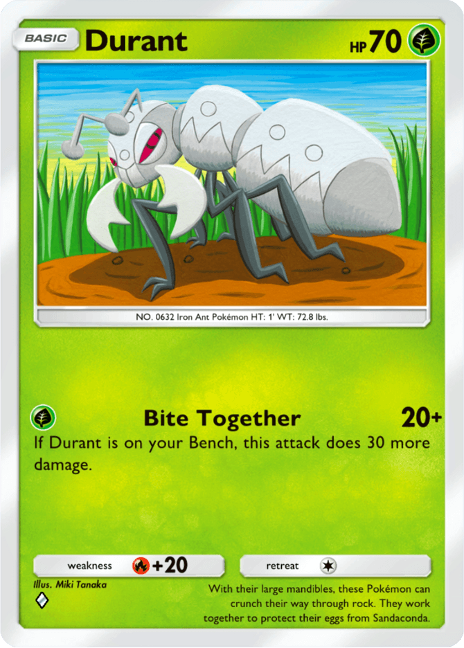 Durant - card B3-018 in Pokémon TCG Pocket