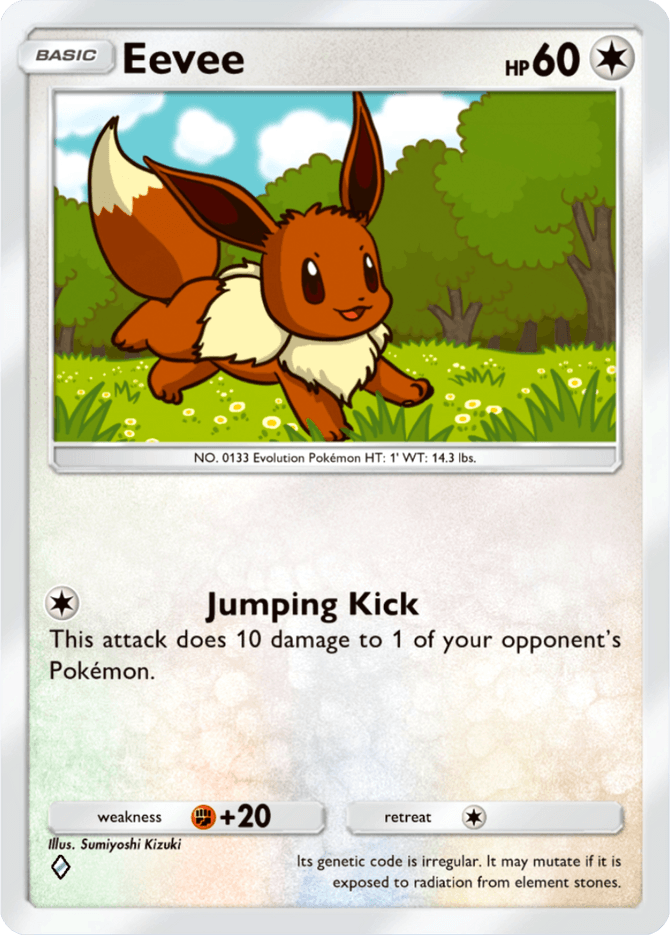 Eevee - card B3-129 in Pokémon TCG Pocket