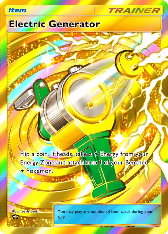 Electric Generator - card B2a-131 in Pokémon TCG Pocket