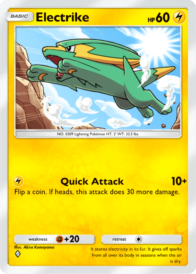 Electrike - card B2b-026 in Pokémon TCG Pocket