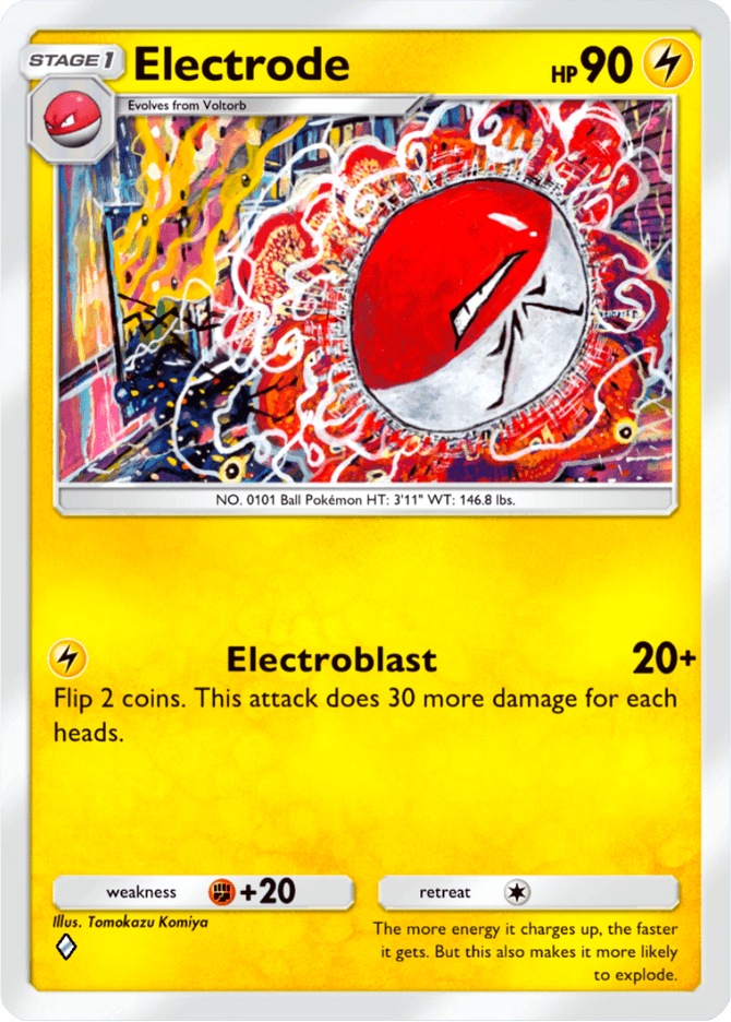 Electrode - card B3-056 in Pokémon TCG Pocket