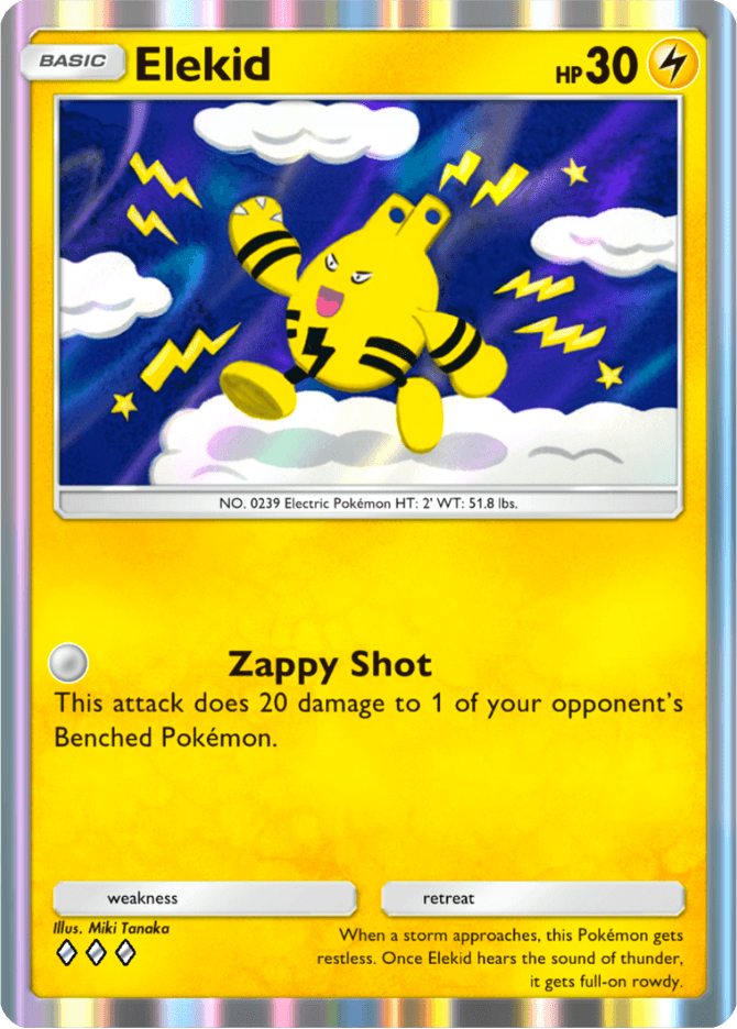 Elekid - card A4-070 in Pokémon TCG Pocket