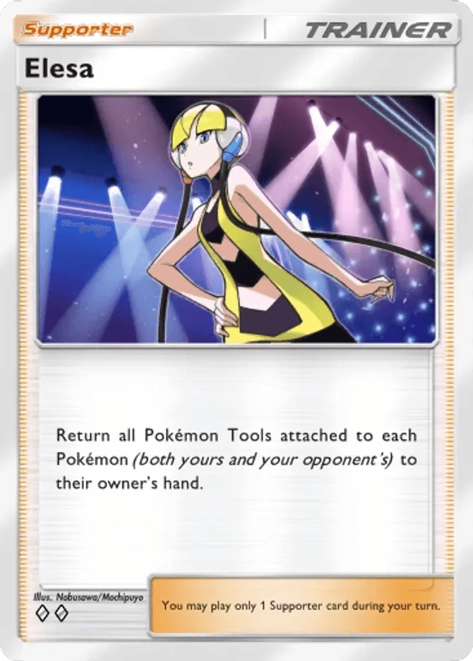 Elesa - card B3b-066 in Pokémon TCG Pocket