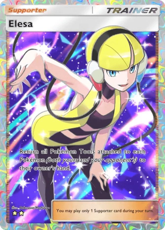 Elesa - card B3b-083 in Pokémon TCG Pocket