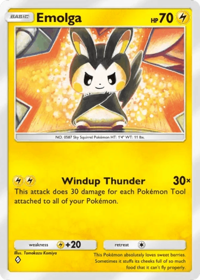 Emolga - card B3b-023 in Pokémon TCG Pocket