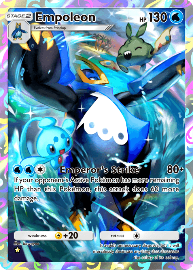 Empoleon - card B2b-071 in Pokémon TCG Pocket