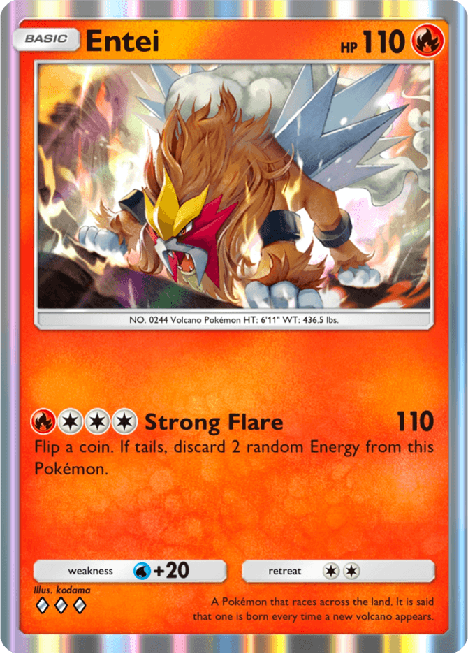 Entei - card A4-033 in Pokémon TCG Pocket