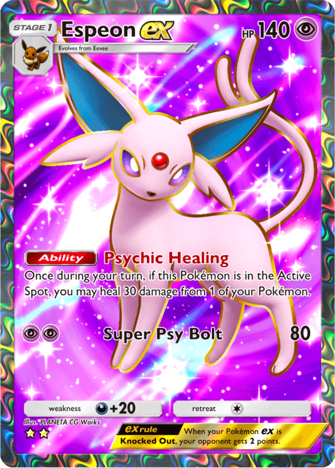 Espeon ex - card A4-190 in Pokémon TCG Pocket