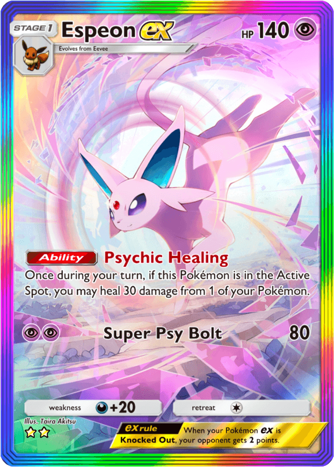 Espeon ex - card A4-205 in Pokémon TCG Pocket
