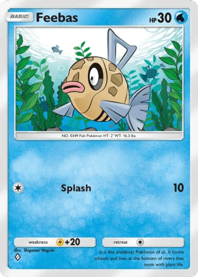 Feebas - card B3b-014 in Pokémon TCG Pocket
