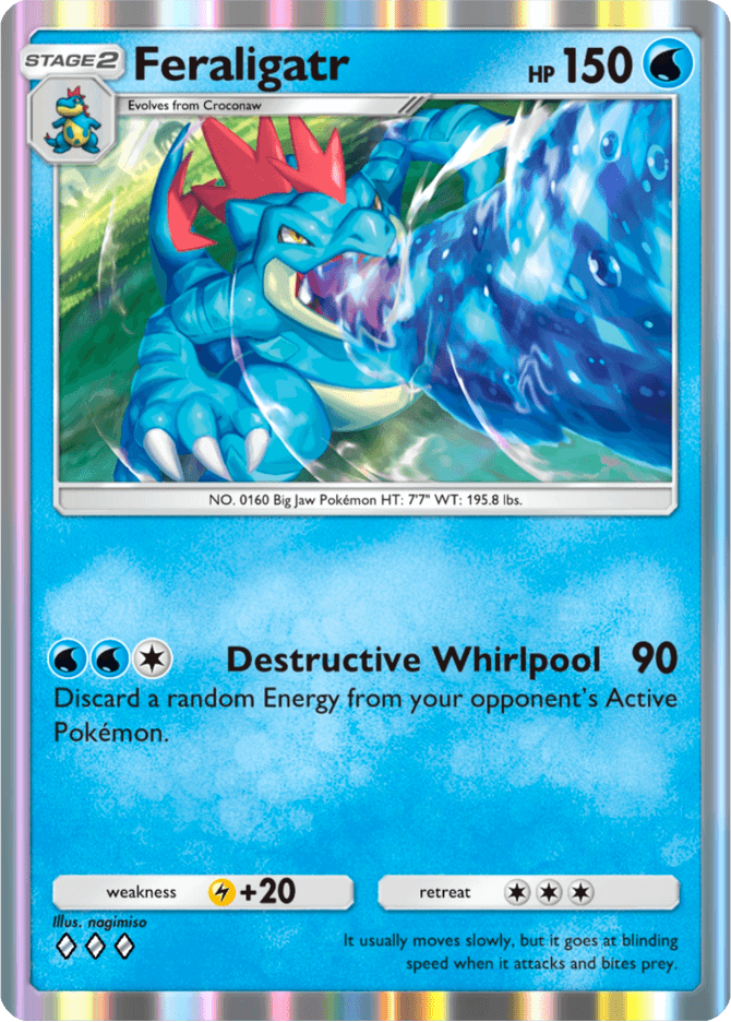 Feraligatr - card A4-048 in Pokémon TCG Pocket