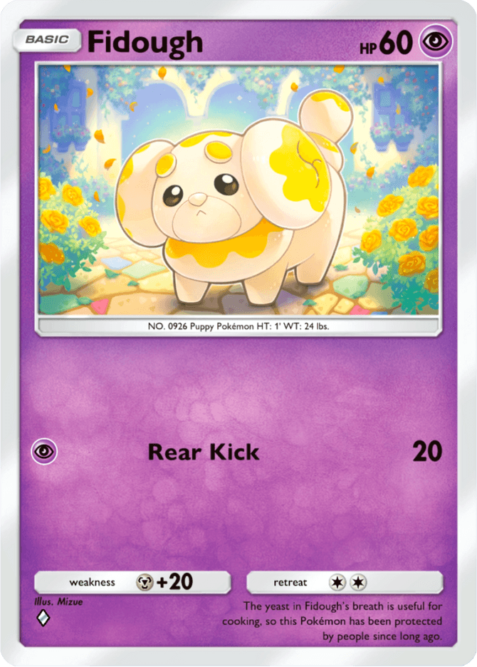 Fidough - card B2a-046 in Pokémon TCG Pocket