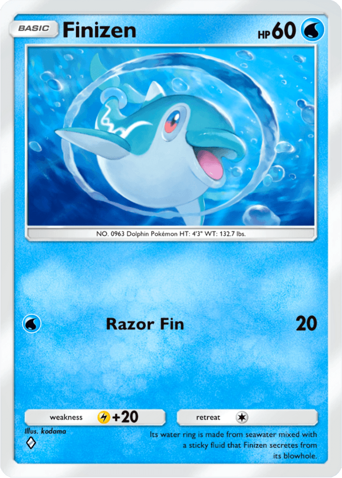 Finizen - card B2a-027 in Pokémon TCG Pocket
