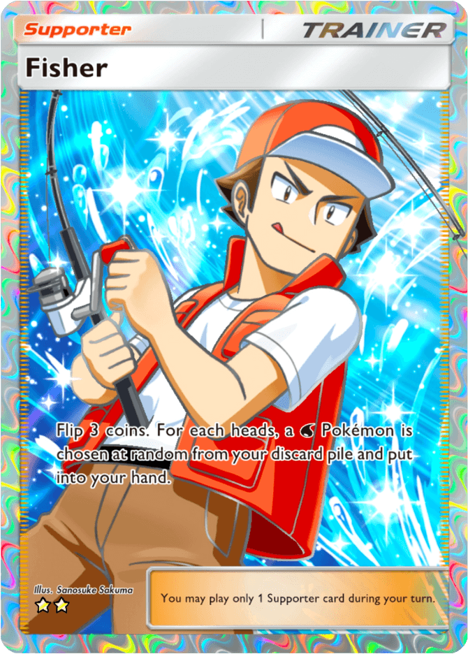 Fisher - card A4-199 in Pokémon TCG Pocket