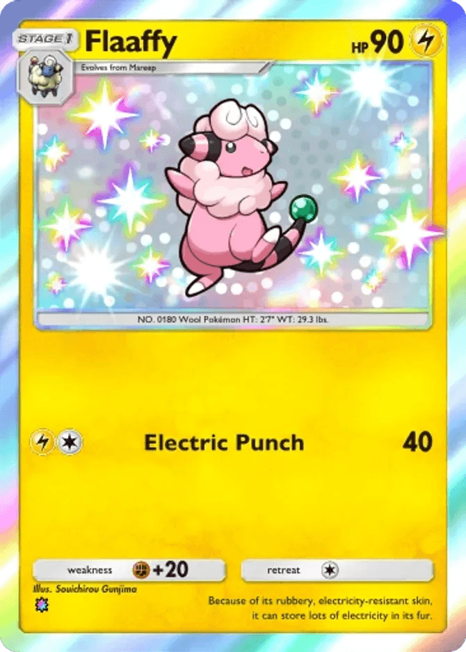 Flaaffy - card B3b-095 in Pokémon TCG Pocket