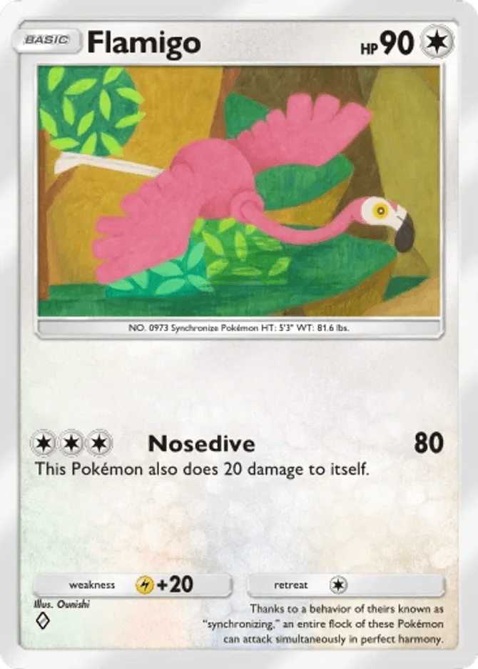 Flamigo - card B3a-067 in Pokémon TCG Pocket