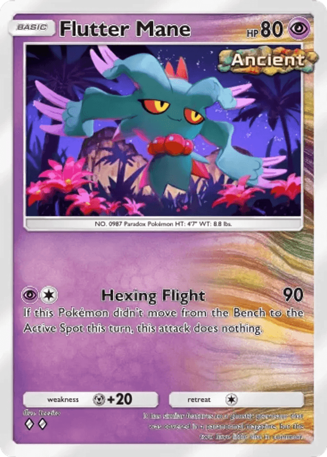 Flutter Mane - card B3b-035 in Pokémon TCG Pocket
