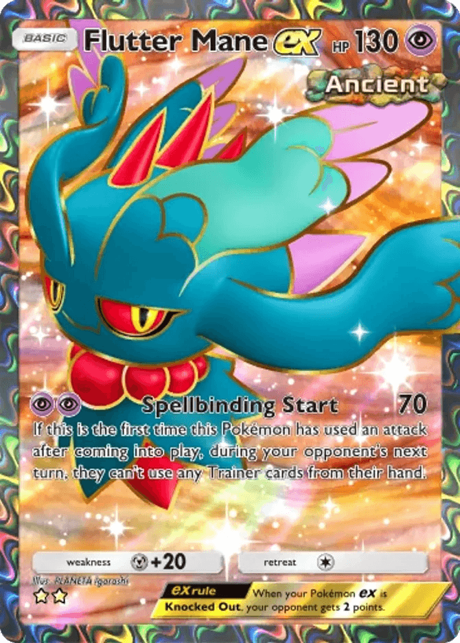 Flutter Mane ex - card B3a-083 in Pokémon TCG Pocket