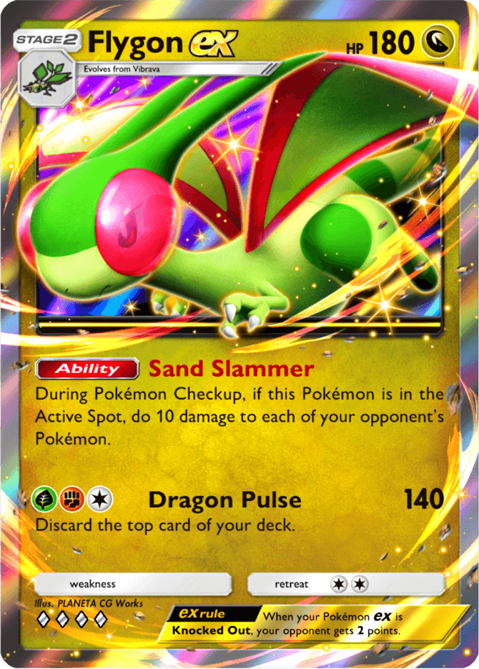 Flygon ex - card B3-126 in Pokémon TCG Pocket