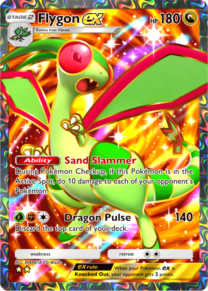 Flygon ex - card B3-188 in Pokémon TCG Pocket