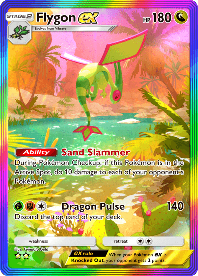 Flygon ex - card B3-201 in Pokémon TCG Pocket