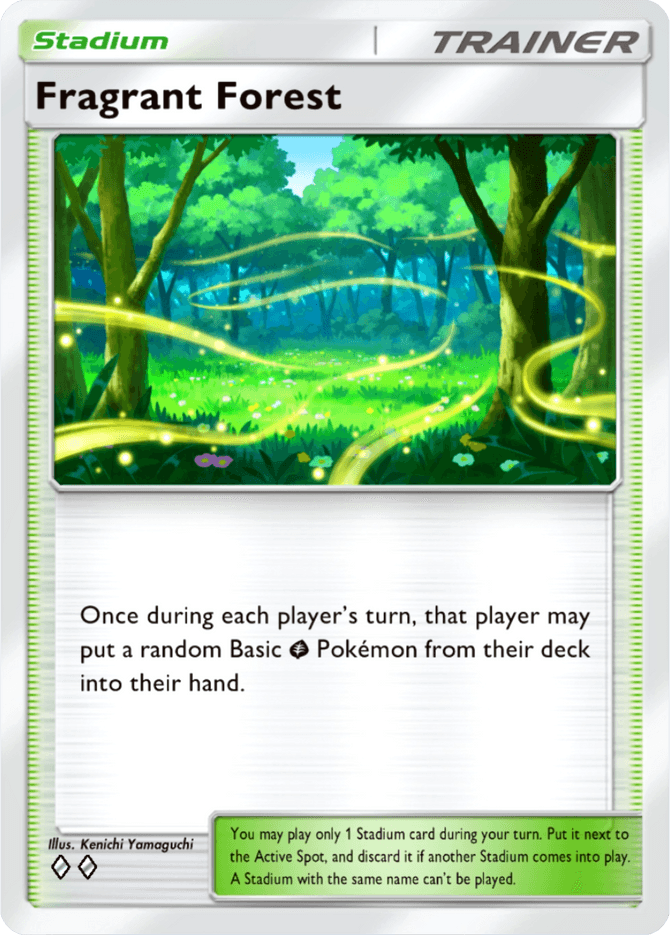 Fragrant Forest - card B3-153 in Pokémon TCG Pocket