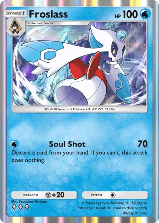 Froslass - card B3b-017 in Pokémon TCG Pocket