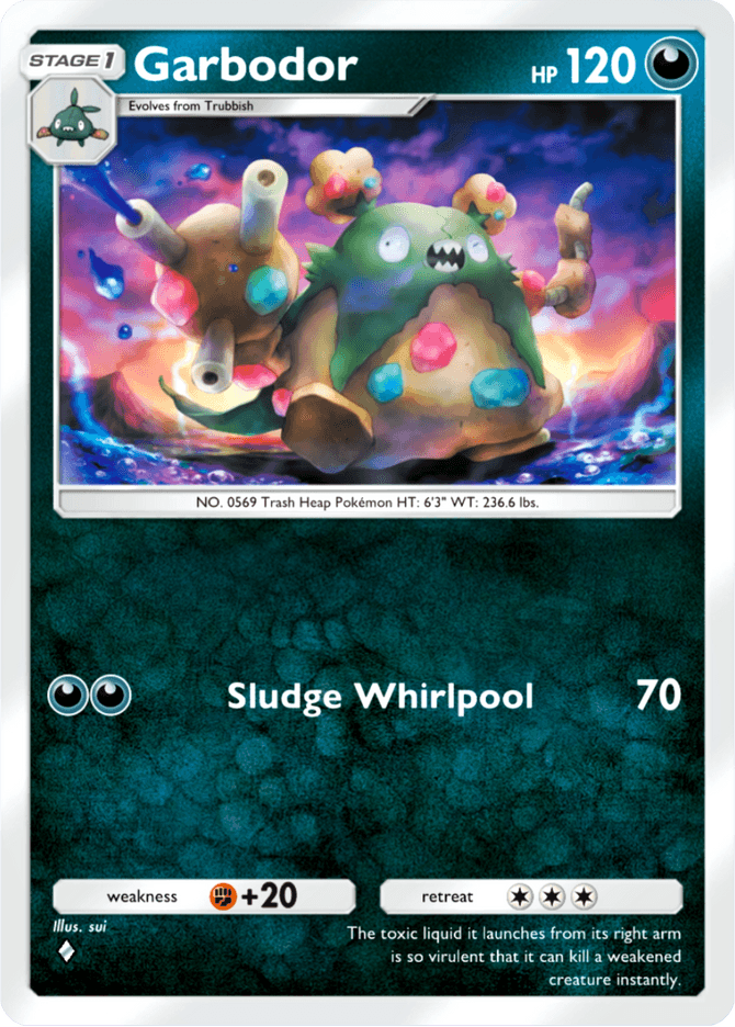 Garbodor - card B2b-042 in Pokémon TCG Pocket