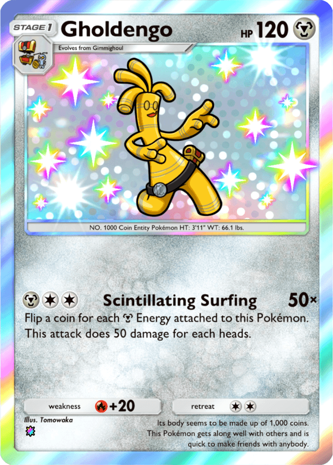 Gholdengo - card B2a-125 in Pokémon TCG Pocket