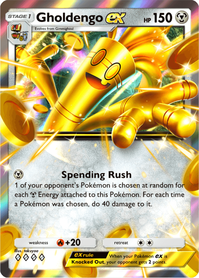 Gholdengo ex - card B2a-078 in Pokémon TCG Pocket