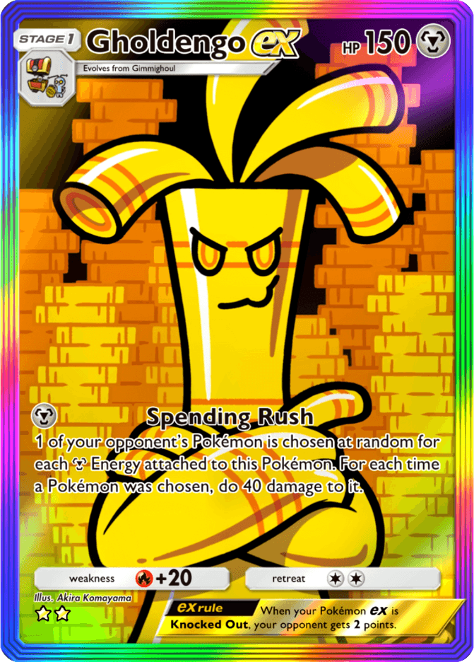 Gholdengo ex - card B2a-114 in Pokémon TCG Pocket