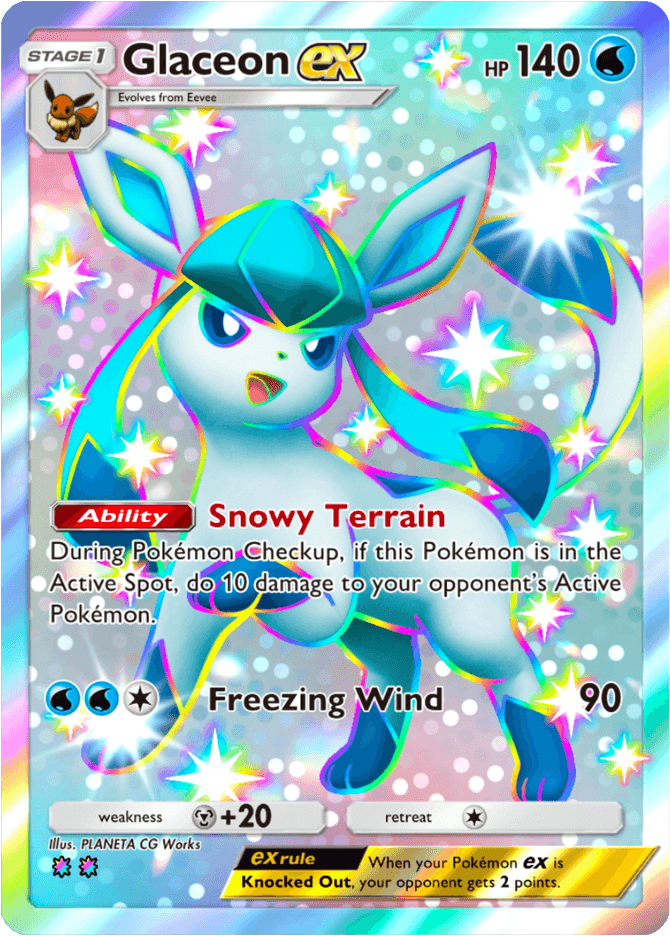 Glaceon ex - card A4-235 in Pokémon TCG Pocket