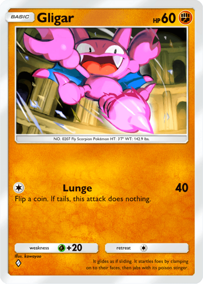 Gligar - card B3-074 in Pokémon TCG Pocket