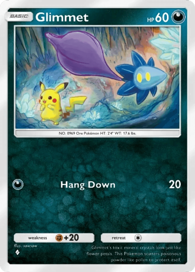 Glimmet - card B3a-044 in Pokémon TCG Pocket