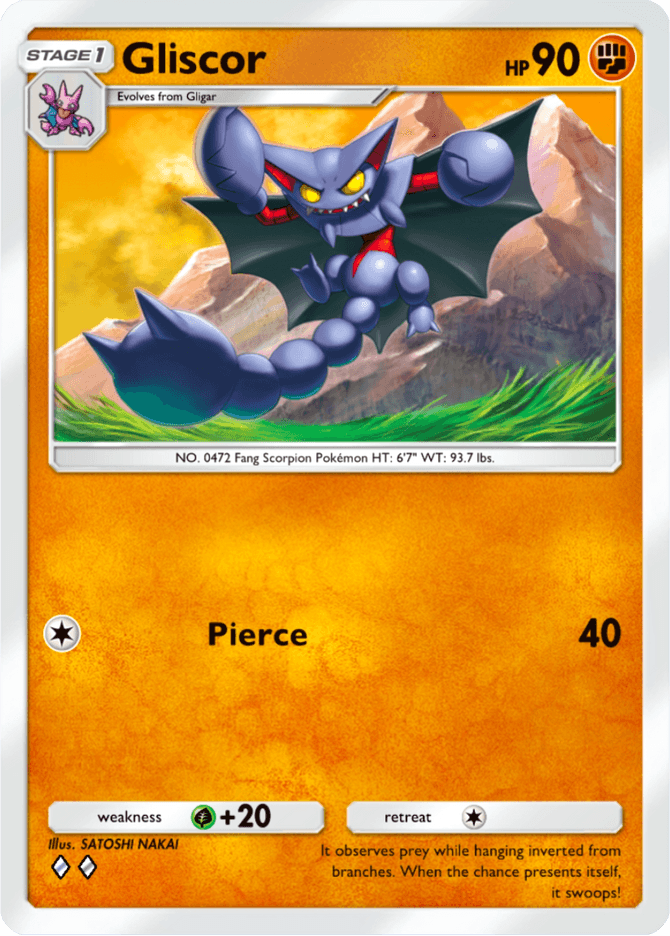 Gliscor - card B3-075 in Pokémon TCG Pocket
