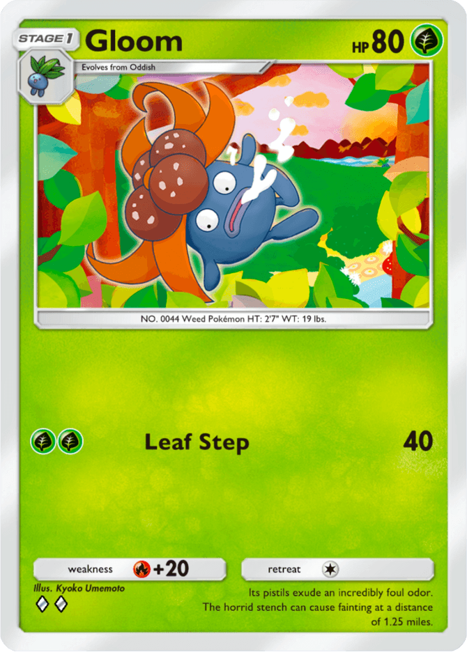 Gloom - card A4-002 in Pokémon TCG Pocket