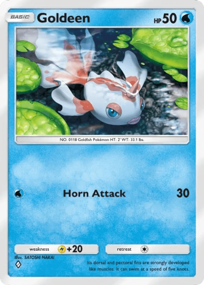 Goldeen - card B3b-012 in Pokémon TCG Pocket