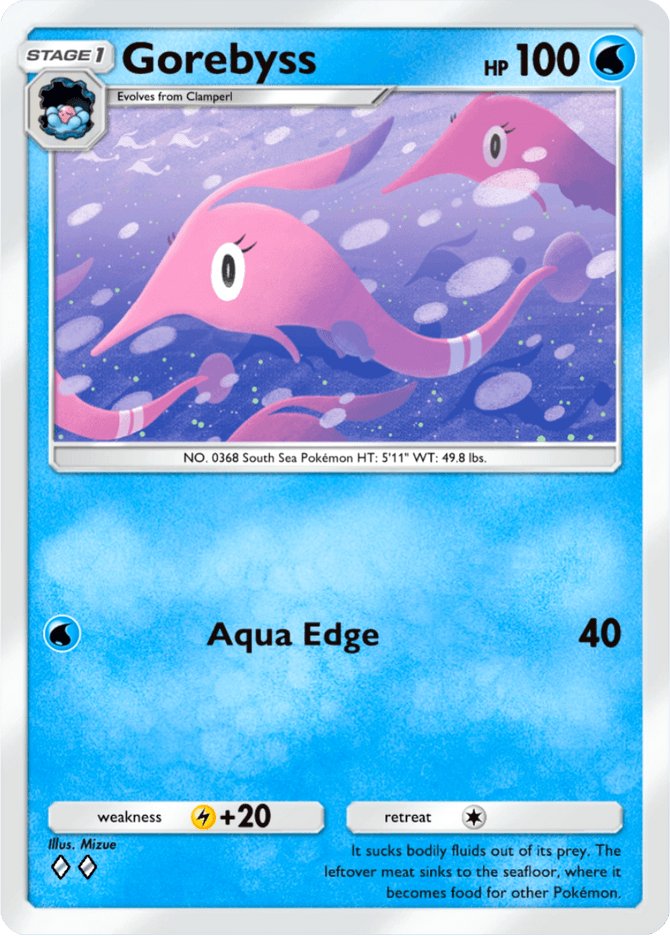 Gorebyss - card B3-044 in Pokémon TCG Pocket